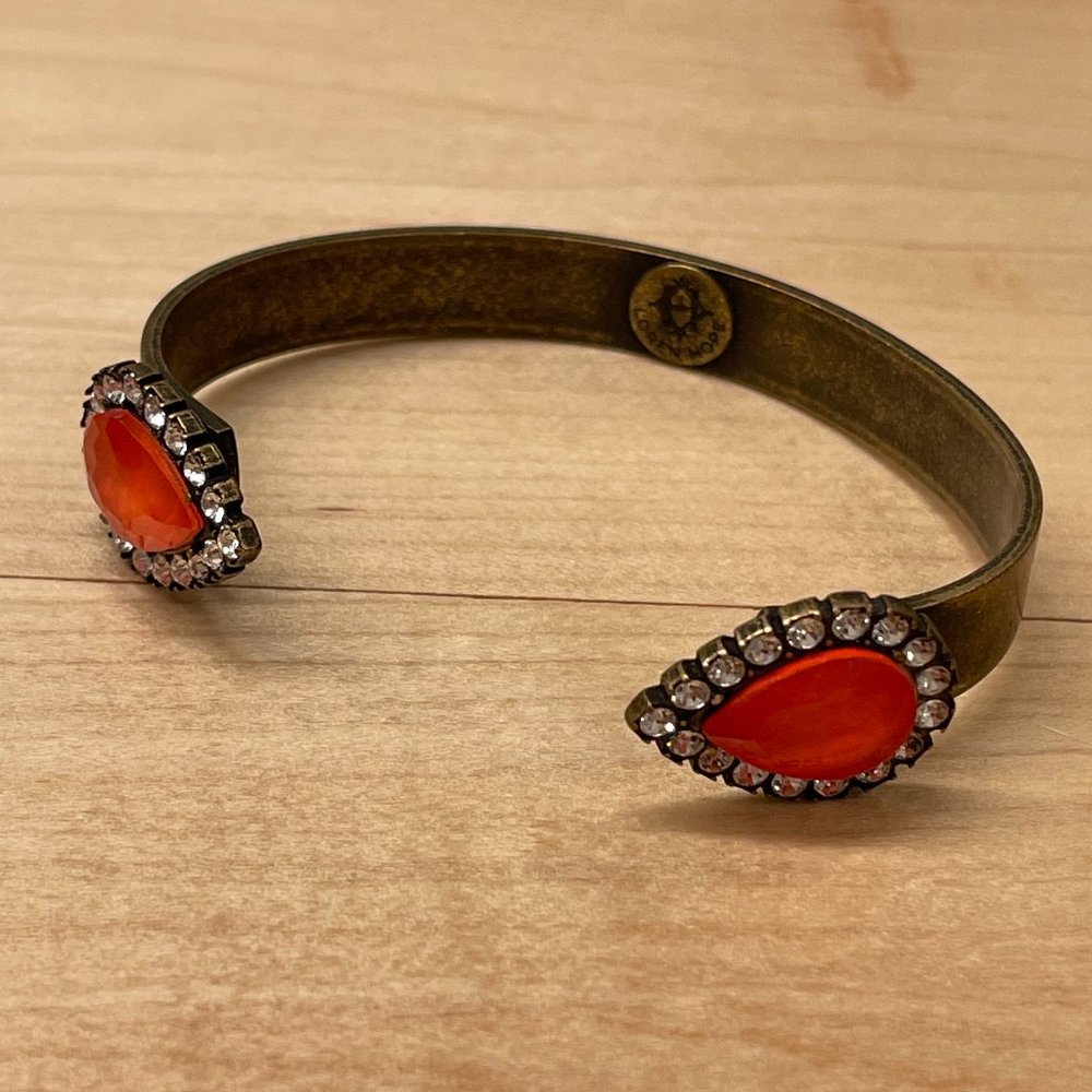 Loren Hope Small Sara Cuff in Orange